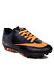 Black and Orange Cleats Men's Football Sports Shoes - 2