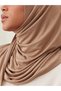 Practical Premium Jersey Shawl |   Color: Bronze Skin |   Size: Adult |   Chin Stitched |   Instant Hijab - 6