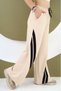 Children's Oversize Cotton Wide-Leg Sweatpants with Elastic Waist - 2