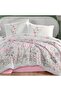 4 Seasons Quilted Duvet Cover Set - Clasy Double, Angola Pink - 2