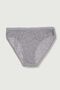 Women's Gray 3 Pack Bikini Panties ELF568T0635CCM3 - 4
