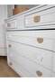 Open Heart Patterned Handle - Width 5.5 Cm Length 5.5 Cm Baby Kids Teen Room Handles Cabinet Furniture Handle - 2