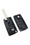 407 Citroen C4 C5 3-Button Switch Control Container مع فتحة البطارية - 2