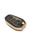 Luxury Peugeot 208 308 508 2008 3008 5008 Rifter Key Case Black Gold Gold Color - 2