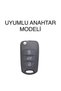 Luxury Hyundai Accent Era I20 I30 I35 iX35 Elantra Switchblade Nano Key Case White Gold Color - 2