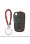 Luxury Opel Astra J Insignia Corsa Chevrolet Aveo T300 Cruze 3 Button Switchblade Leather Key Protection Case