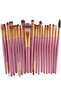 54-Piece Matte Eyeshadow Palette + 20-Piece Professional Makeup Brush Set - Mixed Color - 3