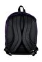 Campus-Leather Base Double Compartment Backpack - 6