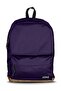 Campus-Leather Base Double Compartment Backpack - 2