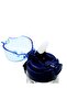 Rod Patterned Plastic Flask 500 ml Navy Blue (24791) - 3