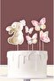 4 Year Old Rabbit Theme Butterfly Birthday Set - 3