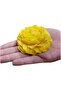 6cm Rose Peony Flower Silicone Mold K-1259, Stone Powder Polyester Soap Plaster Candle Mold - 5