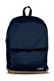 Campus-Leather-Based Two-Compartment Backpack - 2