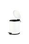 Bath Pedallı Çöp Kovası - Beyaz - 5 lt - 2