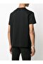 Maison M.- Black Cotton Oversize T-Shirt - Distorted Logo - 4