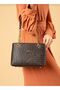 Women's Oil 4-Compartment Adjustable Long Strap Bag and Wallet Combination - 2