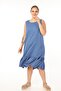 Vip Schık Women Plus Size Sleeveless Dress Indigo Sckwm21El01 - 3