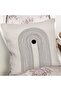 Digital Printed Modern Pillow Cushion Cover with Abstract Style Onedraw Drawing - 2
