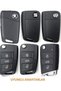 Tiguan Arona T-roc Polo Karoq Radip Kamiq Scala Silicone Key Protection Case Black Color - 2