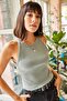 Women's Mint Green Strappy Camisole Body BDY-00000015 - 3