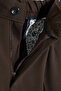 Kahverengi Pileli Klasik Baggy Fit Kumaş Pantolon TMNSS24PL00024 - 10