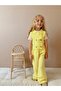 Yigit Butik Vest Muslin Fabric Girls' Set - 2