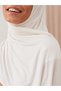 Practical Premium Jersey Shawl |   Color: Ivory |   Size: Adult |   Chin Stitched |   Instant Hijab - 6