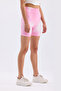 Seamless Sports Shorts Tie-Dye Patterned Stitch-Free Push up Effect Flexible and Shaping / Sculpting Leggings - 7