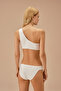 One Shoulder Accessory Bralette Bikini Top - 3