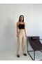 Women's High-Waist Shaping / Sculpting Wide-Leg Palazzo Pants with Front Pocket Flap Detail - 2