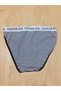 Black Striped Fashion Girl Women's Slip Panties - 3