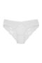 10 Pack Cotton Tulle Front Lace Detail Women's Briefs - 5