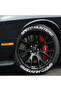Speedhunter Motorcycle Tire Lettering Strip Sticker Arma Auto Sticker 4 Pieces 2.5 cm - 2