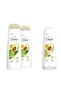 Ultra Care Hair Care - Avocado 400ml x2 Anti-Shedding Care Shampoo 350ml x2 - 2