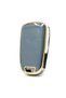Luxury Opel Astra J Insignia Corsa Chevrolet Aveo T300 Cruze 3 Push Button Switch Nano Key Case Gray - 2