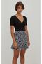 Women's V-Neck Crop Ribbed Camisole Blouse