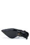 Women's Vegan Black Heeled Shoes - 4