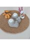 Gray Newborn Gift Baby Hand Knitted Acrylic Wool Slippers with Bow for Birth Anniversary 0-6 Months - 3