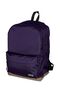 Campus-Leather Base Double Compartment Backpack - 3