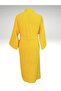 Unisex yellow cotton bathrobe - 2
