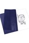 Blue Carbon Graphite Transfer Paper - 30X42 cm - 100Pcs - 4