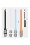 Silicone Toilet Bowl Detail Cleaning and Fine Detail Brush Set of 2 - 3