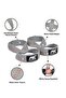 8 Loop Lifting Straps Gri (S-M BEDEN) - 3