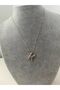 K Letter Silver Color Balloon Pendant,High Letter Necklace