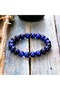 Magnificent Blue Tiger Eye Bracelet - Natural Energy Stone, Unisex - 7