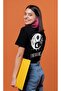 Find Honey Printed Black T-Shirt - 2