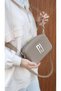 JUSTPOLO WOMEN'S ORIGINAL LACOSTE 3 COMPARTMENT TWO STRAP SHOULDER AND CROSSBODY BAG - 3