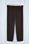 Kahverengi Pileli Klasik Baggy Fit Kumaş Pantolon TMNSS24PL00024 - 9