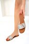 19268 Model Silver Women's Slippers - 4