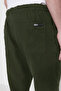 Haki Regular Fit Lastik Belli Gabardin Pantolon TMNSS23PL00033 - 4